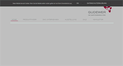 Desktop Screenshot of gudewer.com