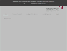 Tablet Screenshot of gudewer.com